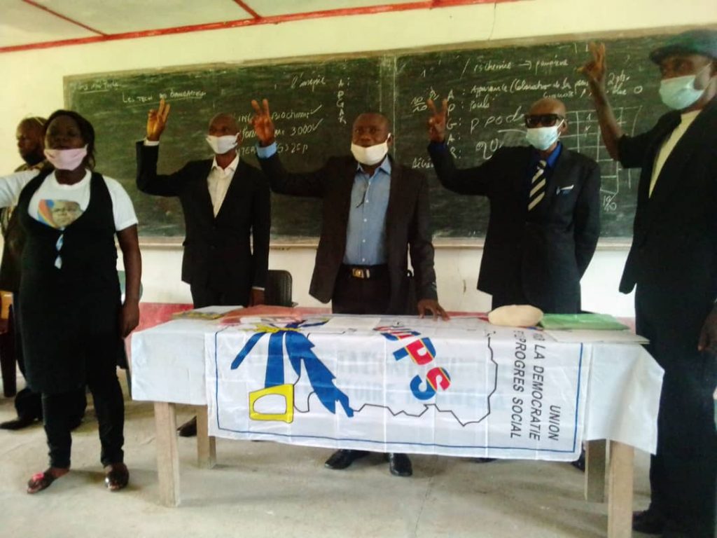 UDPS Kasaï : Enfin la réconciliation entre les sectionnaires à Kakenge