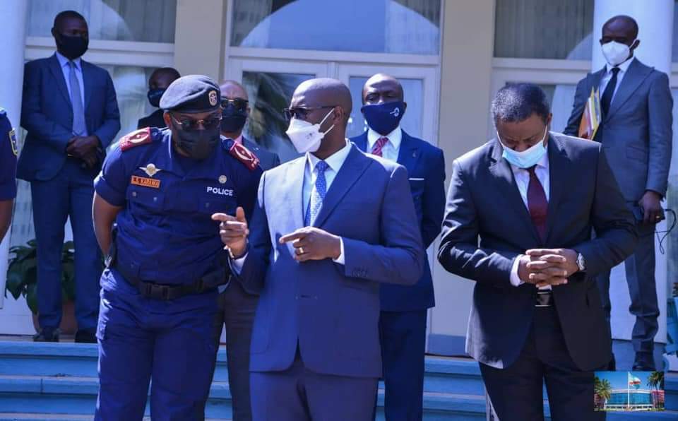 Des moyens de mobilité rapide remis à la police nationale congolaise du Haut-Katanga