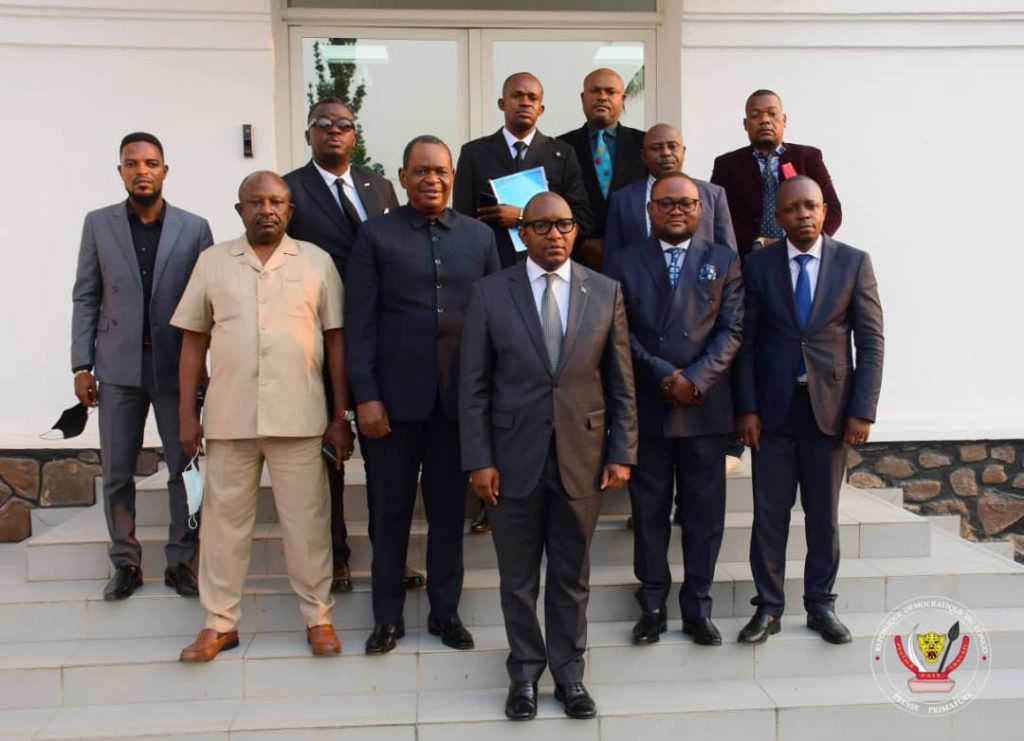 Les élus nationaux du Kongo Central Chez Sama Lukonde pour plaider la cause des déclarants de Boma!