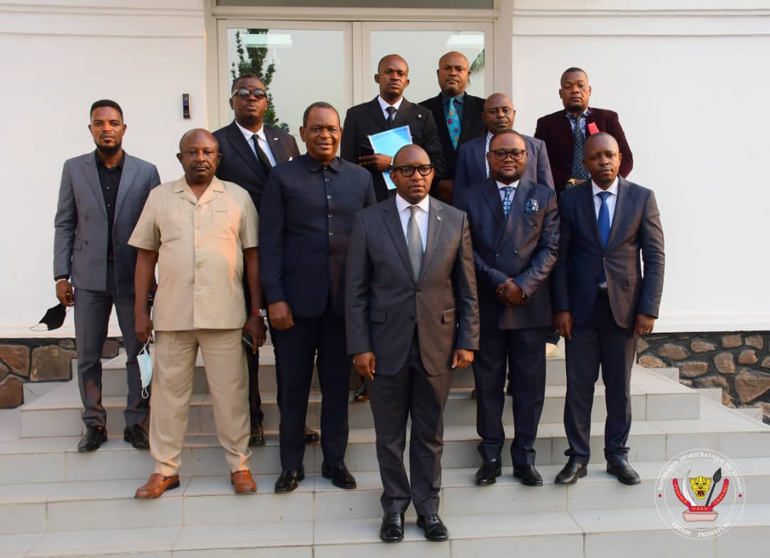 Les élus nationaux du Kongo Central Chez Sama Lukonde pour plaider la cause des déclarants de Boma!