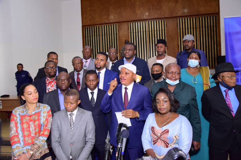 Face à l’absence de l’autorité de l’Etat constaté à Kinshasa et à l’initiative de l’honorable Jean-Marc Kabund :Les élus nationaux de Kinshasa lèvent le ton