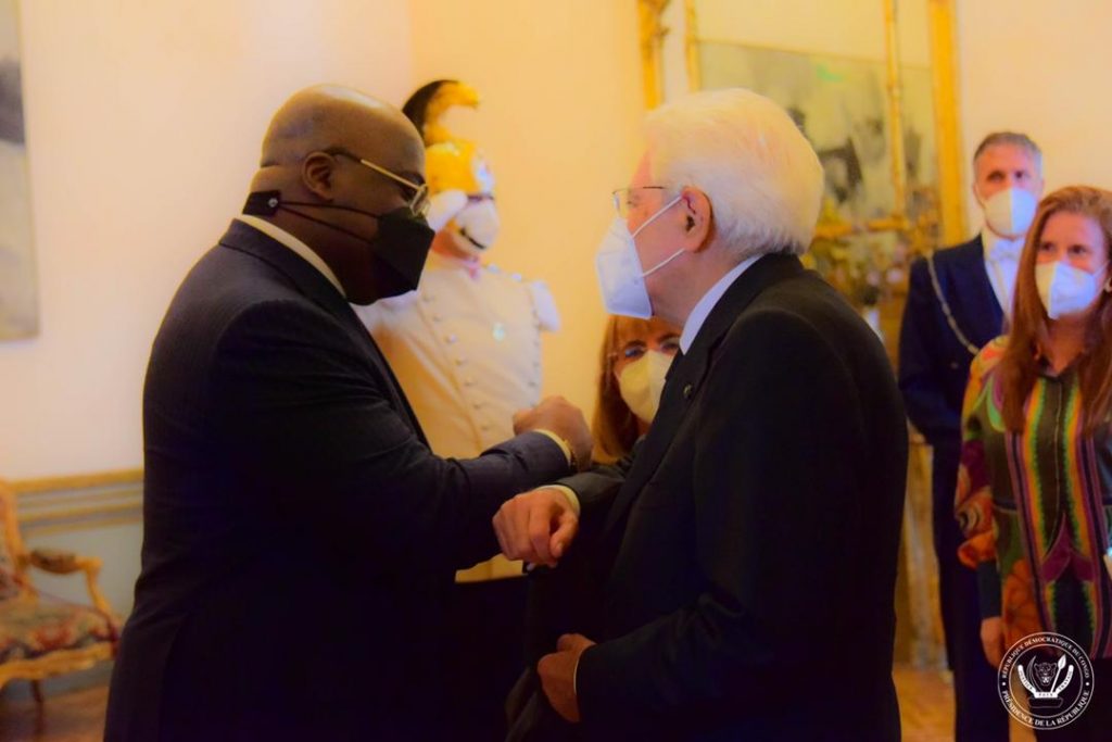 Relations diplomatiques entre la RDC et l’Italie: Félix Tshisekedi chez Mattarela!
