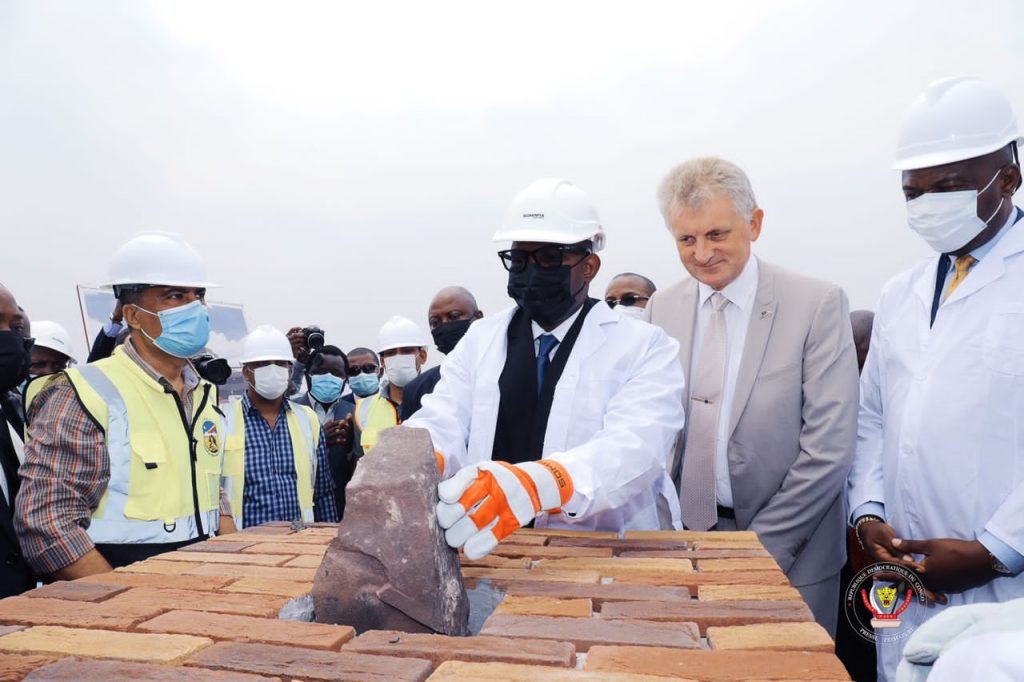 Construction du nouveau bâtiment du Ministère de la Défense nationale: Sama Lukonde  pose la première pierre