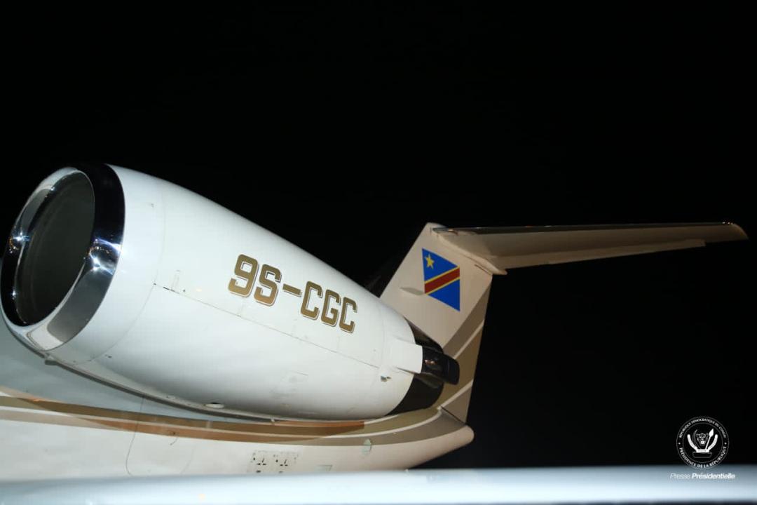 Bloqué en Espagne depuis 2016, l’avion présidentiel est de retour à Kinshasa