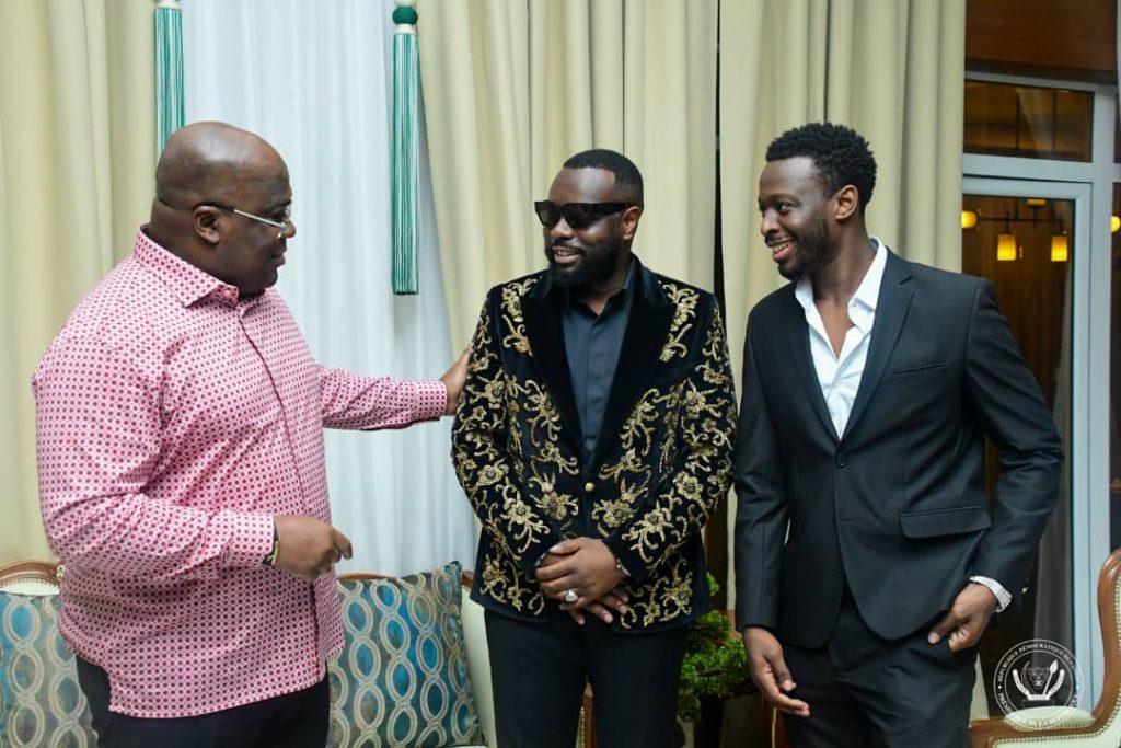 RDC: A la Cité de l’Union Africaine, GIMS et Dadju porteurs d’un grand projet culturel afin de promouvoir la culture congolaise !!!