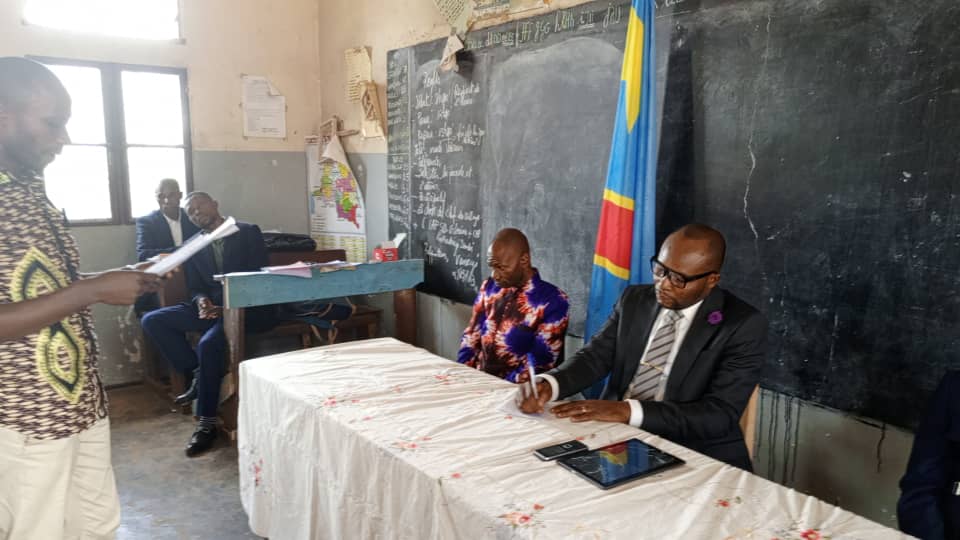 EPST/Lomami 1 : Le Proved Alain Muimbi Muimbi satisfait du déroulement de la formation à l’attention des Proveds et tire les rideaux
