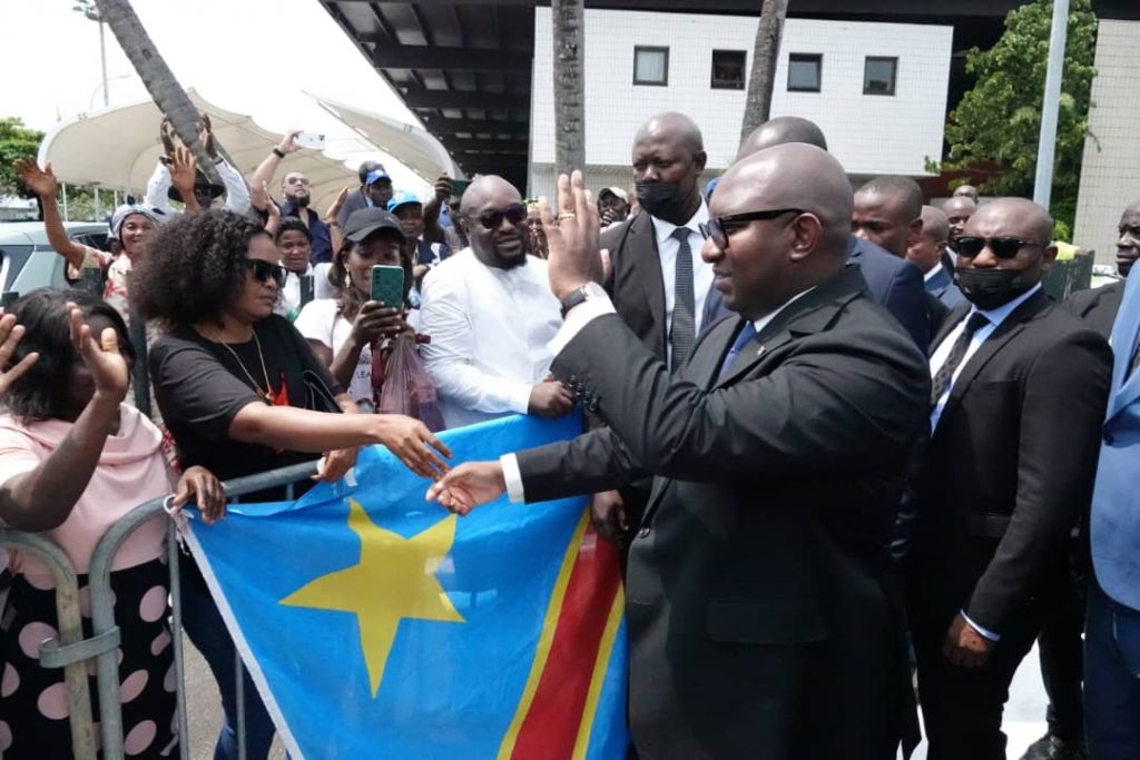 Sama Lukonde  à Libreville pour participer au Sommet sur les forêts du Bassin du Congo