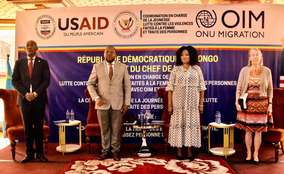 Lutte contre la traite des personnes:  La RDC a fait un pas de géant