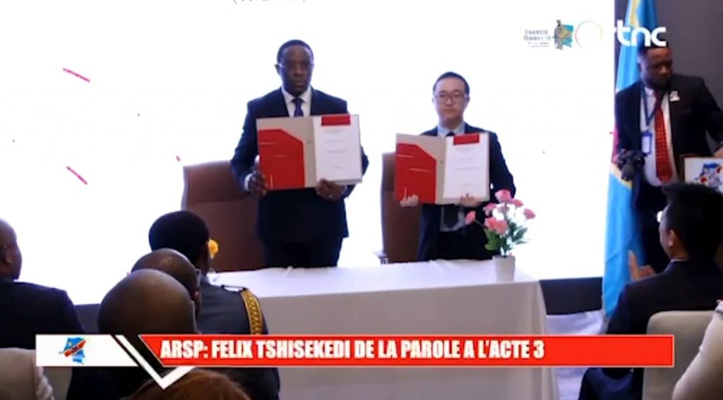Sous l’égide de l’ARSP, 5 entreprises congolaises signent des contrats de sous-traitance avec HUAWEI
