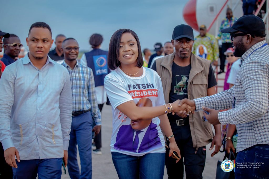 Tshopo-Inauguration de l’aéroport international de Bangoka : La Questeure Adjointe de l’Assemblée Nationale séjourne à Kisangani