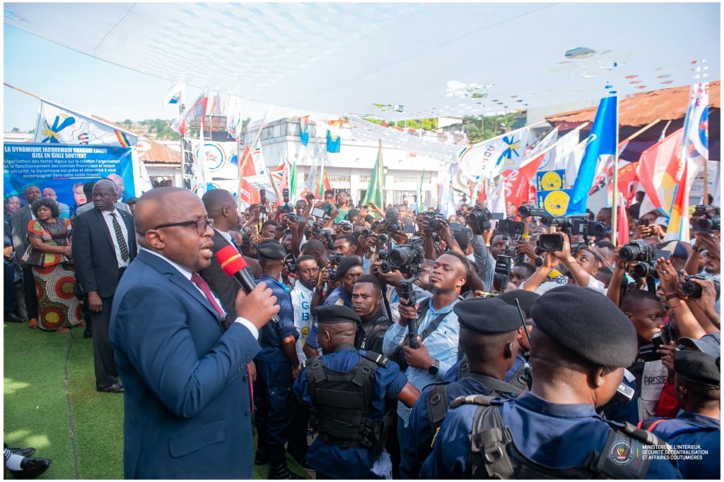 Matadi : Jacquemain Shabani Lukoo en sensibilisation sur les Textes légaux des Comités de sécurité provinciaux et locaux