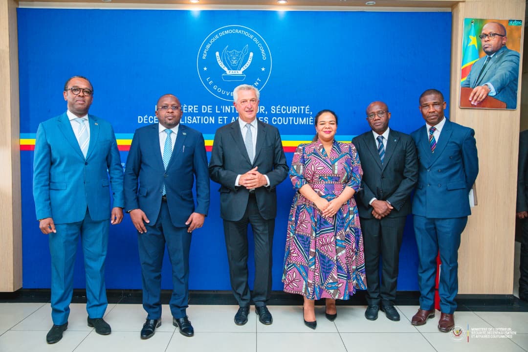 Tripartite RDC-Rwanda-HCR : VPM Shabani échange avec Filipo Grandi autour des déplacés internes