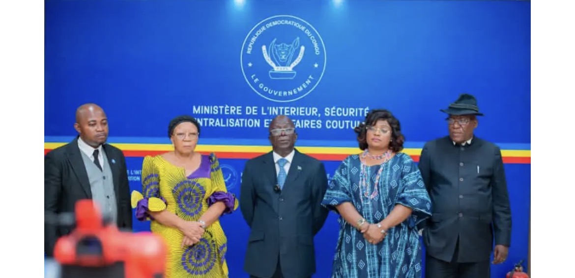 Accusé de connivence avec AFC-M23, le parti de Katumbi reçu par le VPM Jacquelain Shabani.