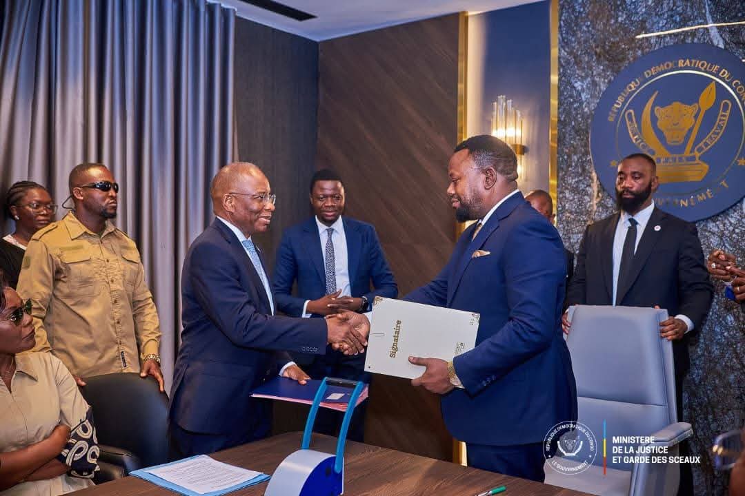 RDC : Remise et reprise au Ministère de la Justice, Guillaume Ngefa place son mandat sous la « guérison durable de la justice face à ses maux »