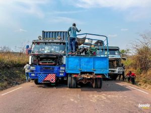 Kongo-Central : Plusieurs blessés graves dans un « double » accident de circulation à Kasangulu