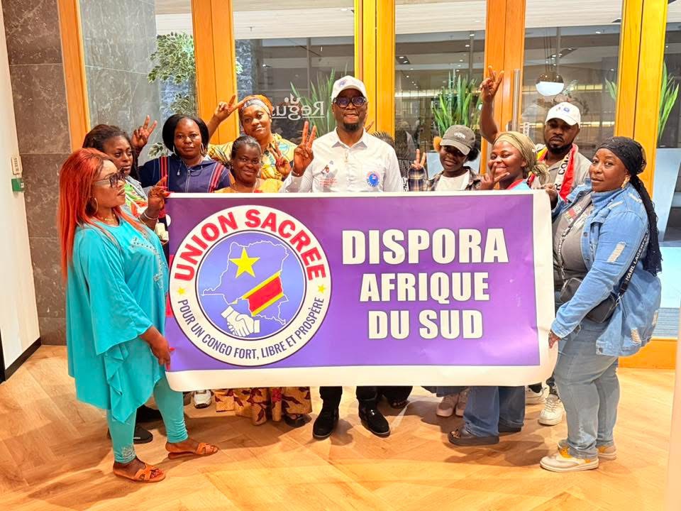 Afrique du Sud : adhésion massive à l’Union sacrée lors d’un rassemblement de la diaspora congolaise