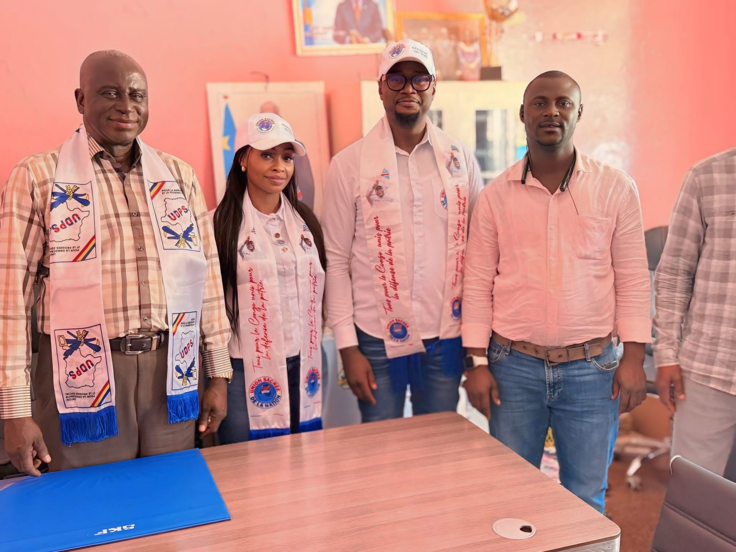 Redynamisation politique : le Coordonnateur USN/Afrique du Sud en visite de travail au Haut-Katanga