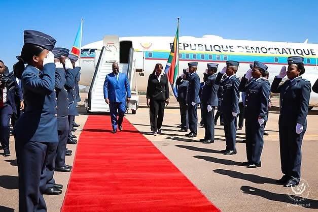 RDC – Afrique du Sud : Félix Tshisekedi en visite éclair à Pretoria