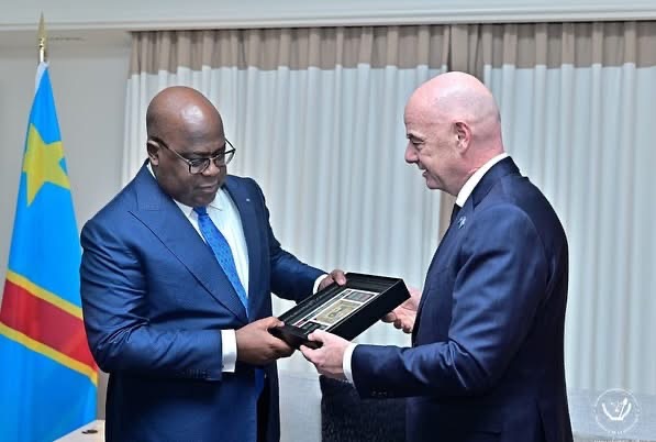 FIFA–RDC : Gianni Infantino rencontre Félix Tshisekedi à New-York