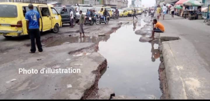 Kinshasa : L’avenue poids lourds « entre pont matete et station Engen », une artère vitale en détresse