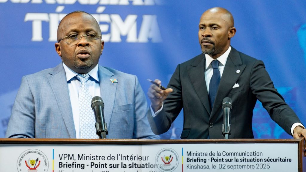RDC : Jacquemain Shabani dresse un bilan contrasté de la situation sécuritaire