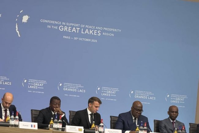 Conférence de soutien à la paix dans la région des Grands Lacs à Paris : Félix Tshisekedi appelle à un sursaut international face à la crise humanitaire en RDC