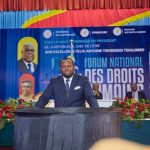 Clôture de la première édition du Forum national des droits humains : Me Samuel MBEMBA balise le chemin d’un dialogue permanent et appelle à la reconnaissance du génocide commis en RDC