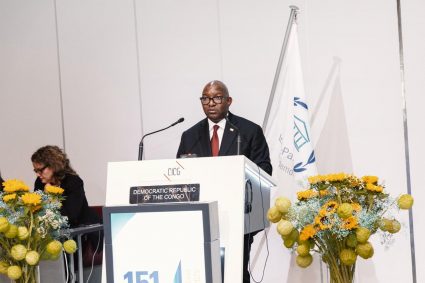 Diplomatie parlementaire : SamaLukonde plaide à Genève pour une action mondiale en faveur de la paix et de l’humanitaire en RDC