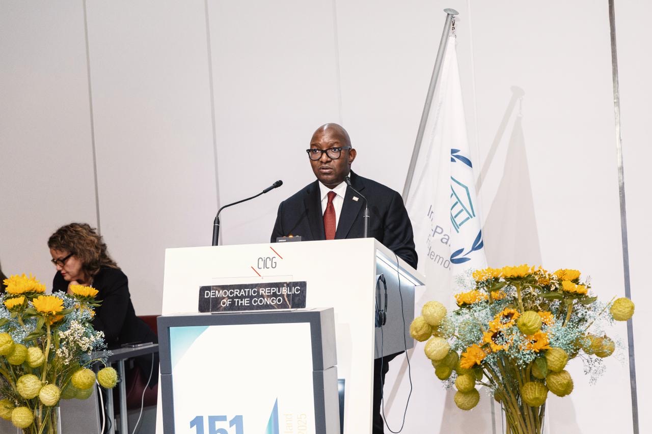 Diplomatie parlementaire : SamaLukonde plaide à Genève pour une action mondiale en faveur de la paix et de l’humanitaire en RDC