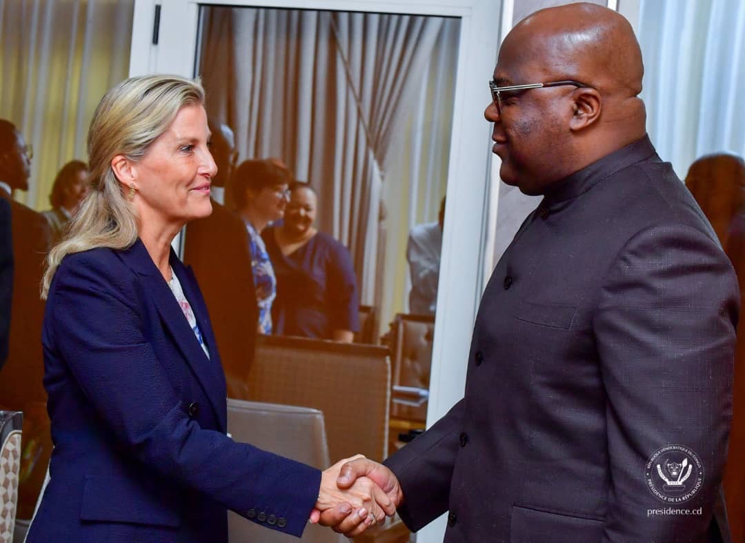RDC : la Duchesse d’Édimbourg reçue par le Président Tshisekedi pour échanger sur la protection des femmes victimes de violences sexuelles