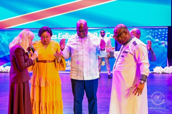 Clôture du sommet de prières patriotiques de l’ERC : Le Président Félix Tshisekedi promet une RDC debout et rayonnante pour les générations futures