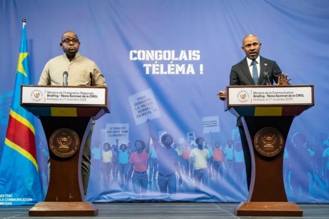 CIRGL : Anzuluni et Muyaya détaillent les enjeux du 9ᵉ sommet et confirment le rôle moteur de la RDC