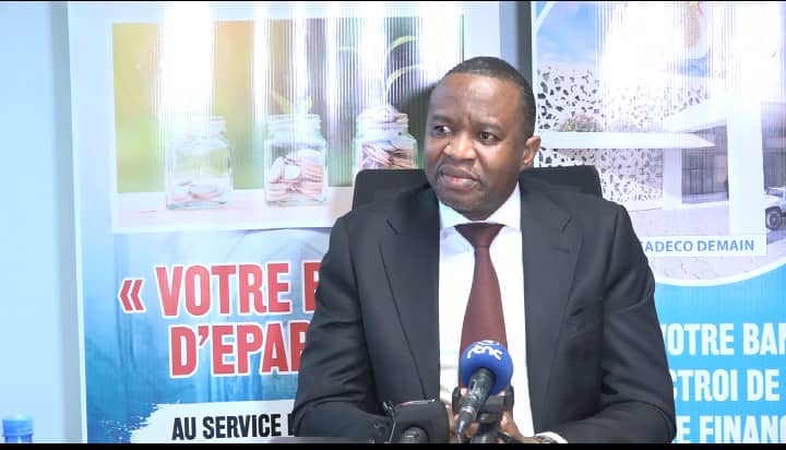 Journée mondiale de l’épargne : « Avoir un compte bancaire à la Caisse Nationale d’Épargne du Congo (CADECO), c’est rendre un service à l’État, » Célestin Mukeba Muntuabu, Directeur général.