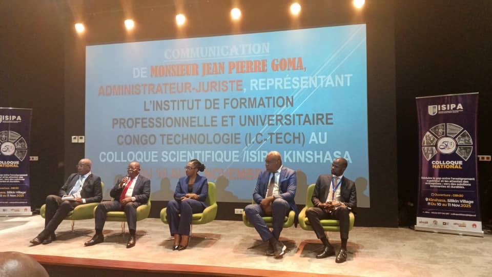 À l’occasion du 50ᵉ anniversaire de l’ISIPA, le DG de l’ANADEC Godefroy Kizaba appelle à un partenariat universités–entreprises et à la valorisation des petits métiers