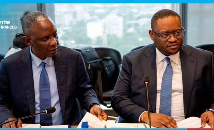 Réhabilitation des routes à Kinshasa : John Banza Lunda et Doudou Fwamba Likonde évaluent les chantiers lancés en urgence après les pluies du 04 avril