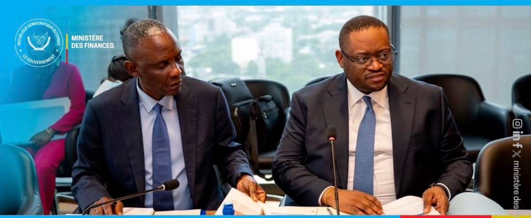 Réhabilitation des routes à Kinshasa : John Banza Lunda et Doudou Fwamba Likonde évaluent les chantiers lancés en urgence après les pluies du 04 avril