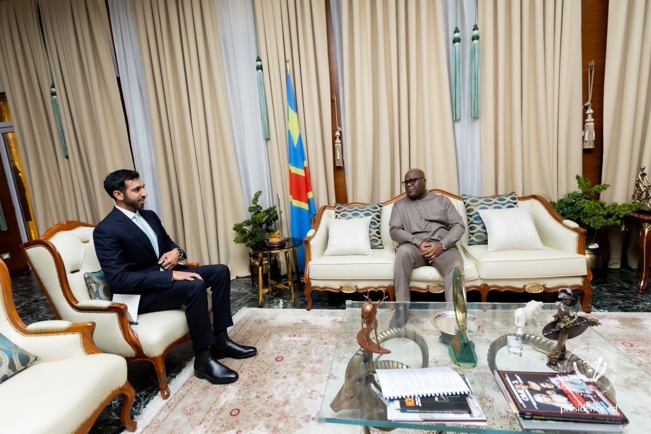 RDC–Émirats arabes unis : Félix Tshisekedi et Sheikh Shakhboot Nahyan discutent de partenariats stratégiques et projettent un Forum UAE–RDC
