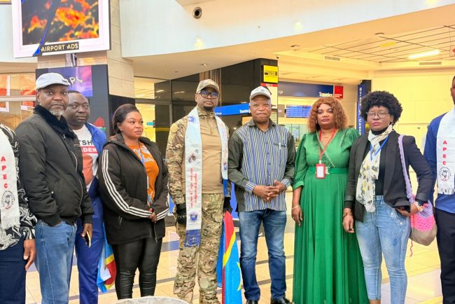 Afrique du Sud : Le Prof André Mbata en mission pour l’officialisation du bureau de l’Union Sacrée et la commémoration du Génocost Congolais