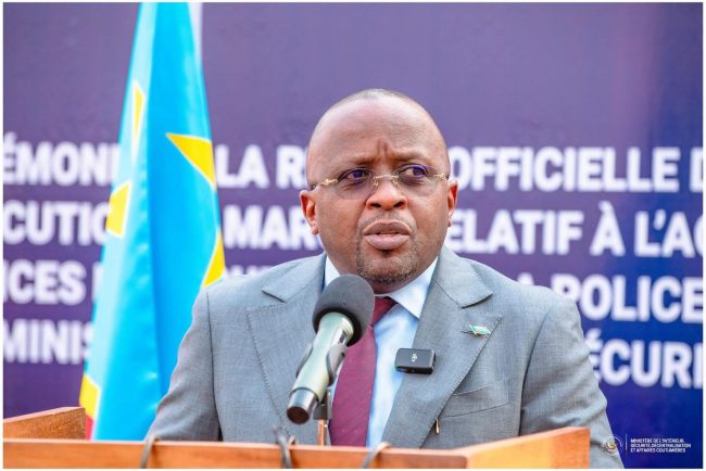 La sécurité au cœur de l’action gouvernementale : Le VPM Jacquemain Shabani Lukoo mobilise tous les services