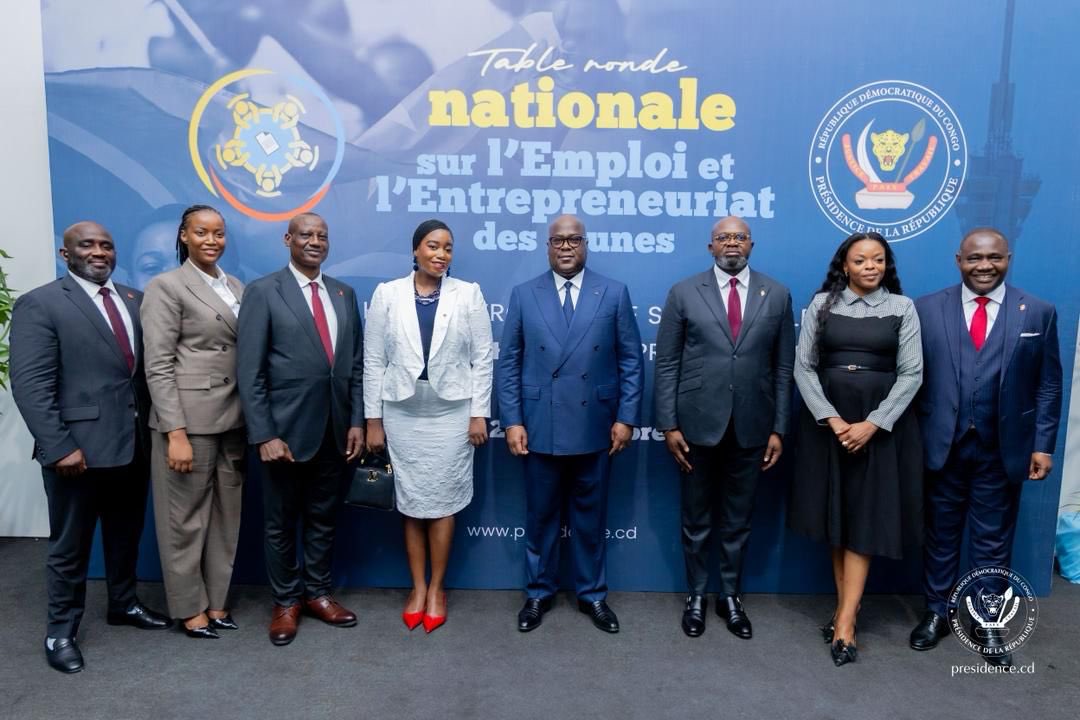 Entrepreneuriat des jeunes : le Président Tshisekedi ouvre une Table ronde dédiée à la formulation de réponses cohérentes et efficaces au chômage des jeunes
