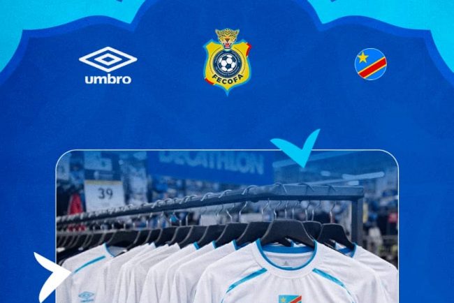 Maillot officiel des Léopards : la FECOFA appelle les supporters à choisir l’original, déjà disponible
