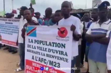 RDC—Uvira : Les coulisses d’une marche de soutien au M23 dénoncée comme forcée par des habitants