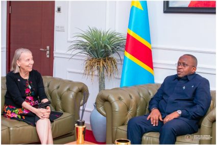 Violation de l’accord de paix : Jacquemain Shabani échange avec l’ambassadrice américaine sur la position de Washington