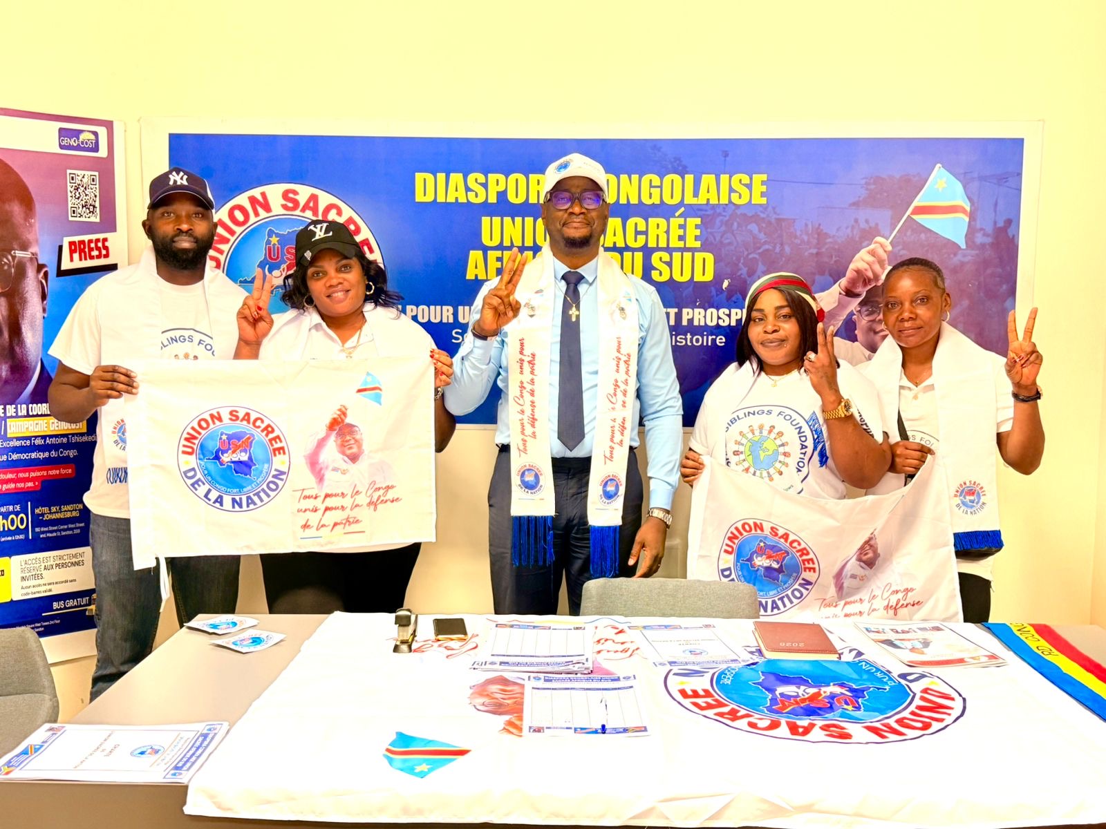 Union sacrée Afrique du Sud : le révérend Thomas Kamwend accueille la délégation de la Johan Siblings Foundation et mobilise pour l’objectif de 10 000 femmes engagées