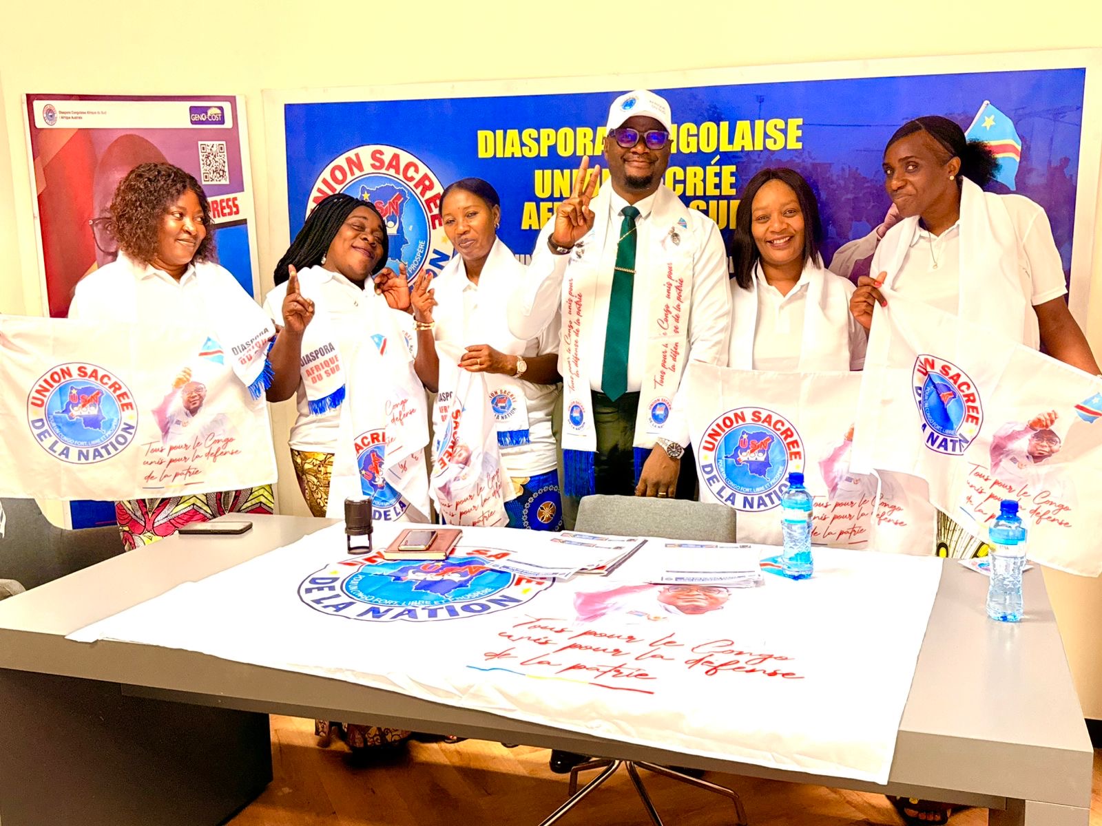 Union sacrée Afrique du Sud : vision diaspora Fatshi 2026 adhésion 10 000 mamans