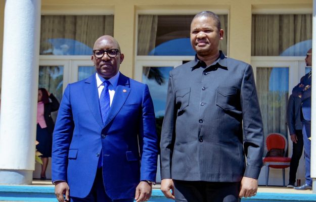 Sénat : Jean-Michel Sama Lukonde échange avec le gouverneur intérimaire du Haut-Katanga sur les questions sécuritaires et socioéconomiques