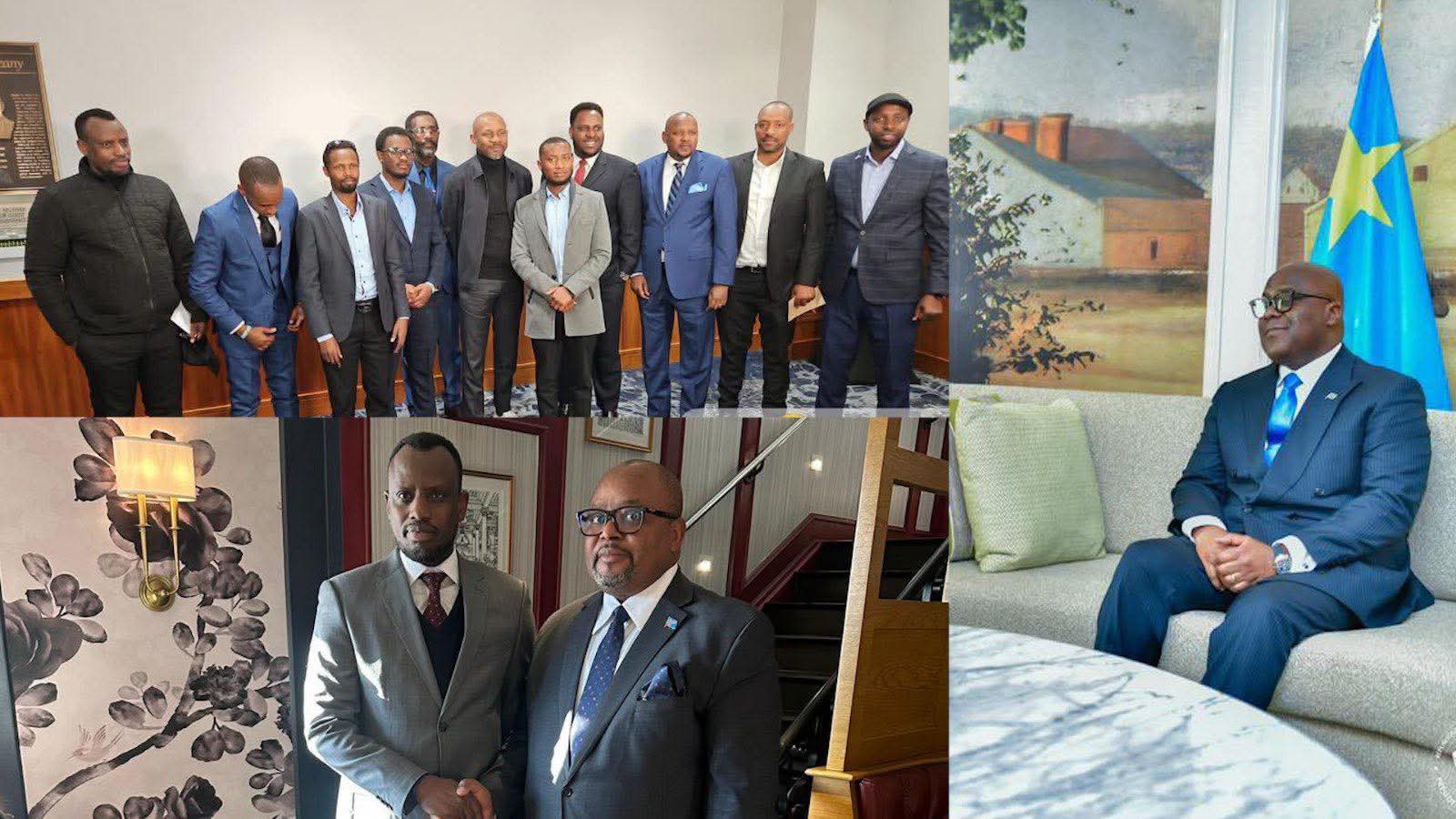 États-Unis : Félix Tshisekedi échange avec la communauté Banyamulenge sur la cohésion nationale