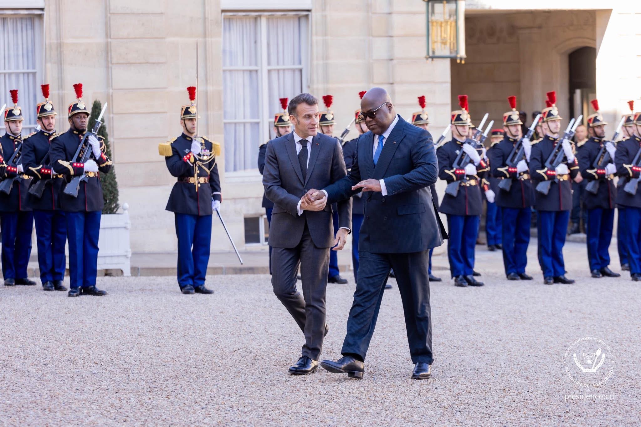 Consultations permanentes et coopération bilatérale RDC—France : Félix Tshisekedi et Emmanuel Macron balisent le chemin
