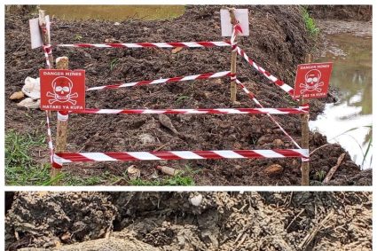 Kisangani : Le CCLAM en première ligne après la découverte d’un obus non explosé à Kisangani