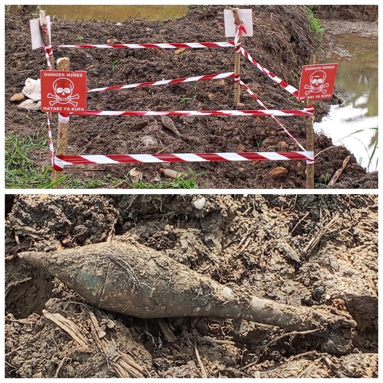 Kisangani : Le CCLAM en première ligne après la découverte d’un obus non explosé à Kisangani